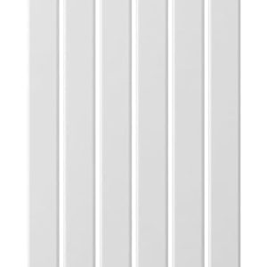 White Vertical Double Radiator 1800mm