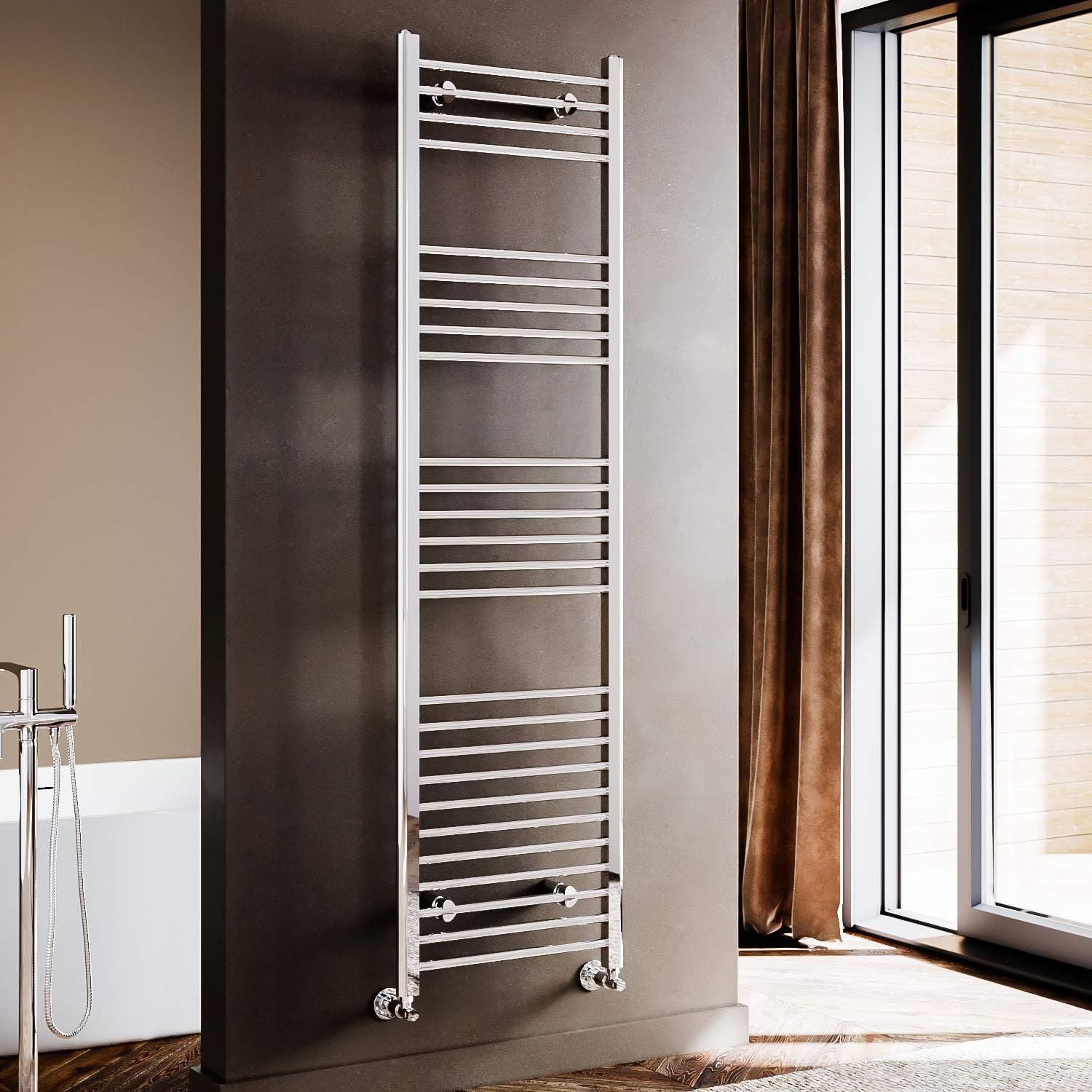 Chrome Heated Towel Rail
